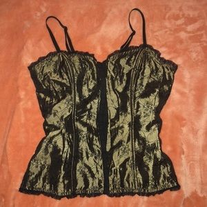 Security top/corset style